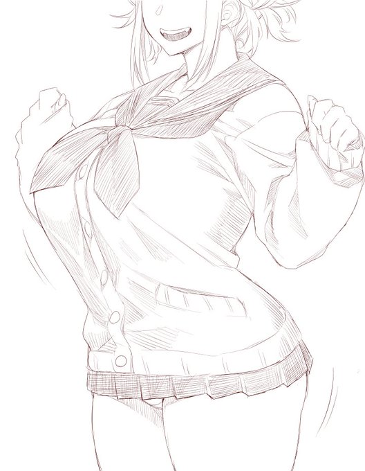 セックス臭マシマシなトガヒミコどん習作。こんなヴィランがタマを狙ってくるわけですな。 