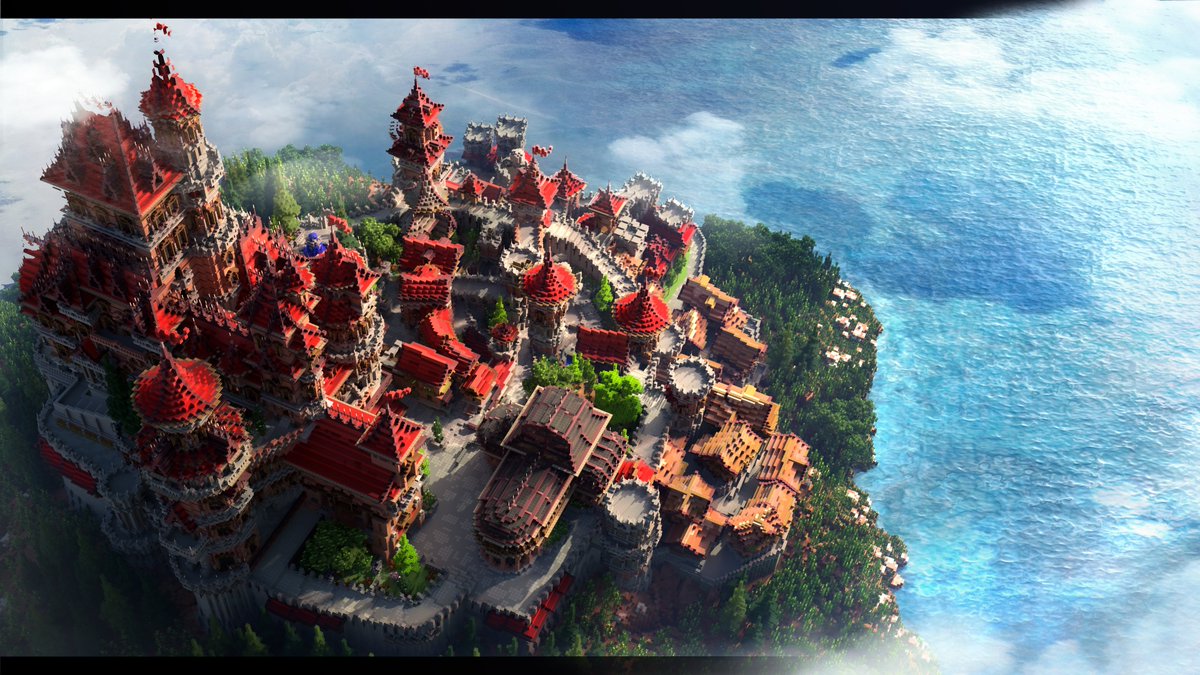 WazzAlpha's tweet image. A castle built with @QuanticsBuild for the Gamepass Challenge event.