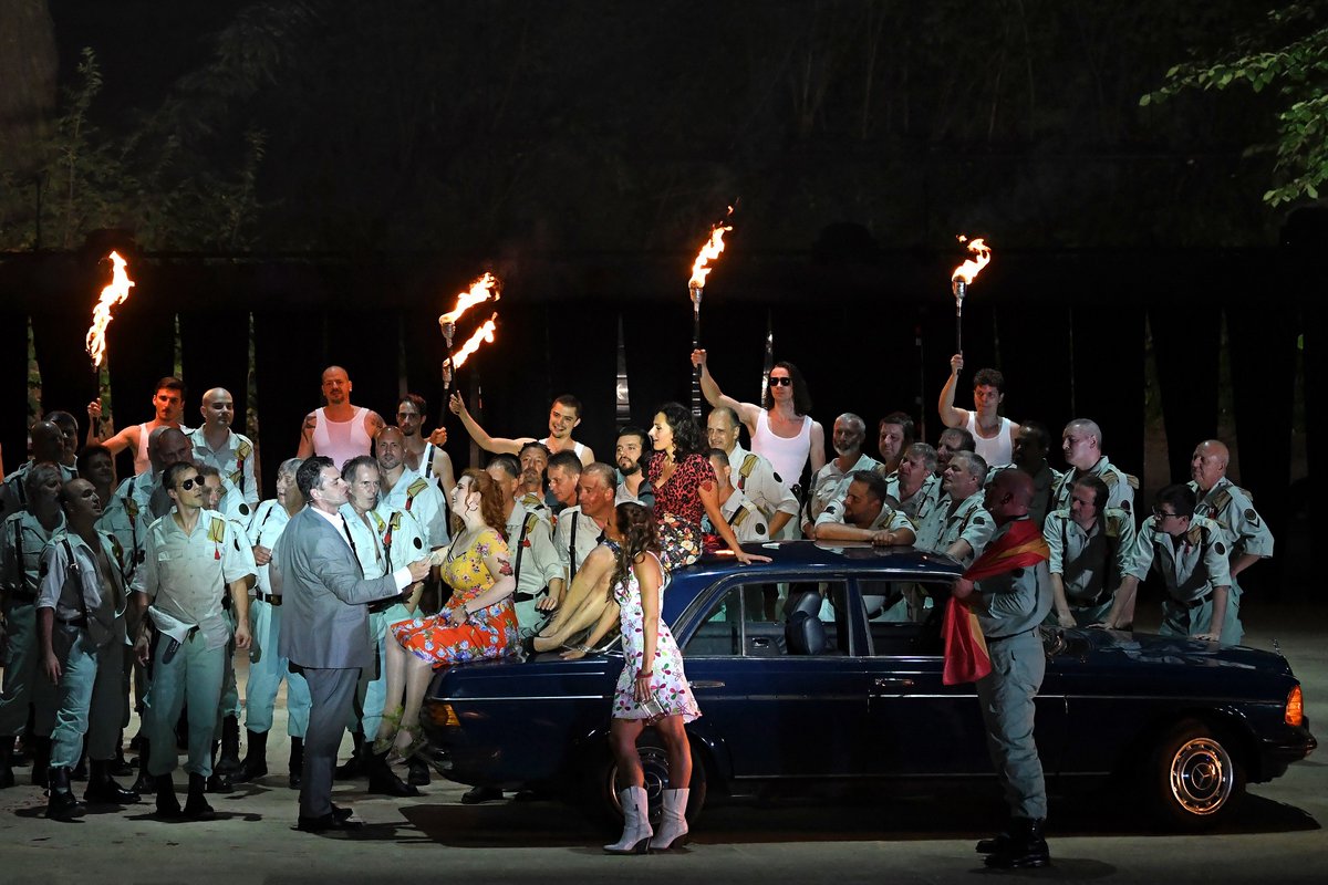 OperaBudapest's tweet photo. The #HungarianStateOpera is ready to begin its 2021/22 season. The first permiere is #CalixtoBieito's famous production of #Carmen by #Bizet from 3 September at the #EiffelArtStudios. Tickets: https://t.co/OnoijIZqO6
#OperaBudapest #OpenAndRenewed #premiere https://t.co/apH6blLxih