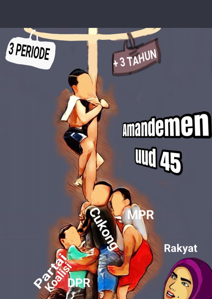 Begini toh petanya ?
Klo begini, itu mah penghianatan terhadap tujuan reformasi ! Sudah kinerja payah, utang sdh berbahaya, korupsi makin buas, demoktasi mundur, kok malah mau nambah ? Hanya ada satu kata: lawan 🤣
