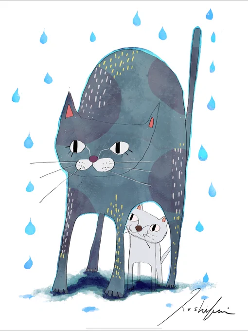 『まいごのコねこをみつけたのらねこ』 