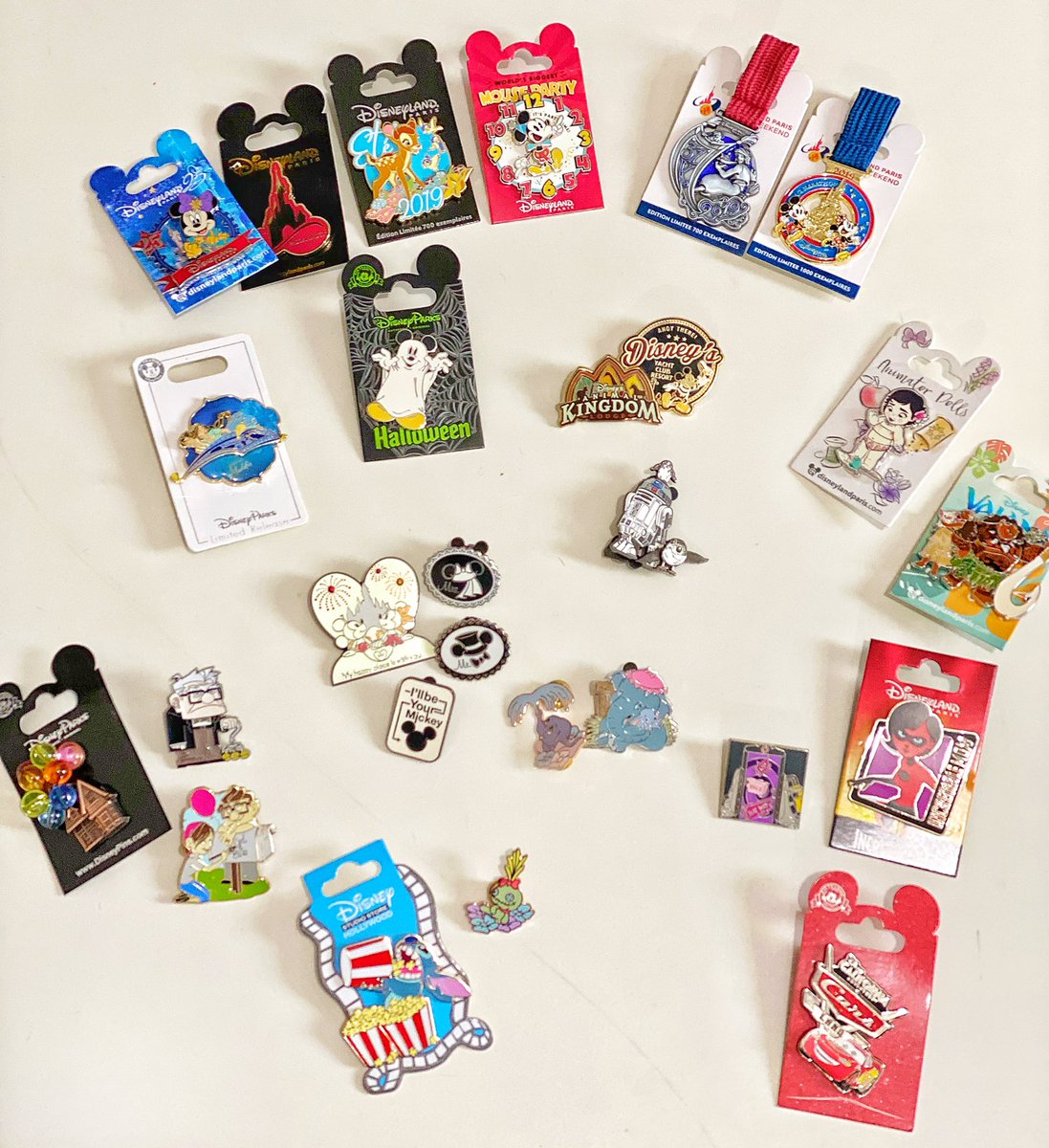 disneywithkerry's tweet photo. Just organising some of my pins #disneypincollection https://t.co/4BEswIyjhr