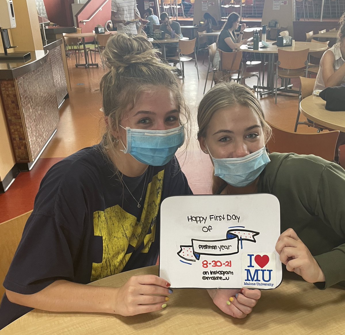 Malone University tweet media