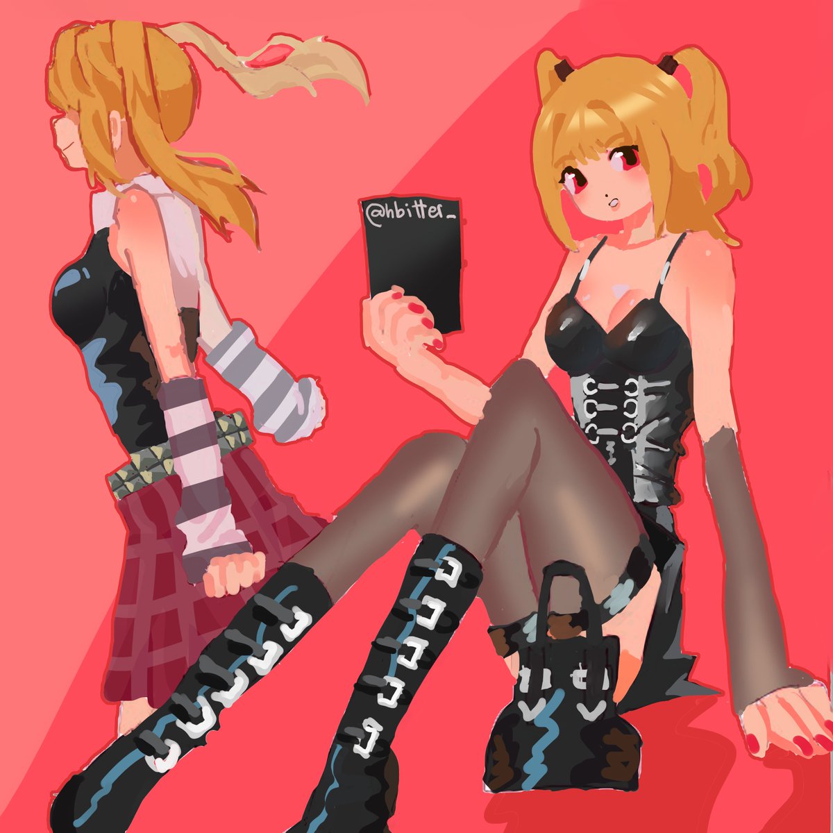 hbitter_'s tweet photo. misa misaa :3 #DeathNote https://t.co/V83q1rzuOQ