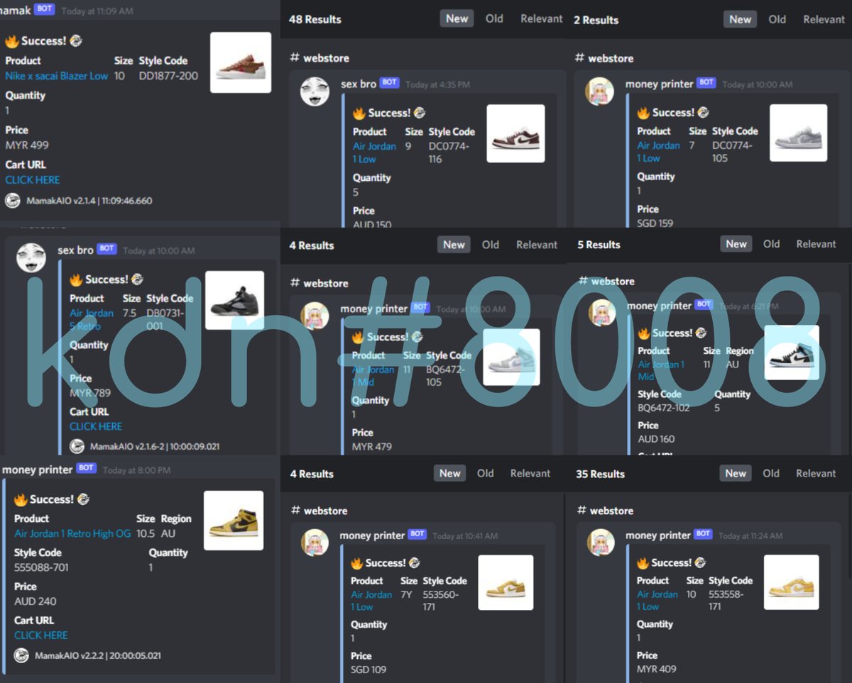 August was a movie🎥🍿
sauce : <a href="/Mamak_AIO/">MamakAIO</a>
proxy : <a href="/patekproxies/">Patek Proxies</a> <a href="/IPRoyal_proxies/">IPRoyal</a>
homies : <a href="/limit1844/">limit_ on dc</a> <a href="/monitorbypass/">shawn</a>  @akamaibypasser <a href="/cklchongzzz/">CKL</a> <a href="/rin6110_/">rin</a> @stevenwithavi <a href="/Henrychai_11/">NOOB DOGGIE</a> <a href="/WayneLai2218/">0xForever</a> <a href="/Ez_Cook_ALL/">Ez</a> <a href="/im_bearrrr/">Bearbear ☄️</a> <a href="/rryannzzz/">qias</a> <a href="/mikegor52933/">Dun</a> <a href="/ford_ford_07/">ford_ford</a> @SaluteTS