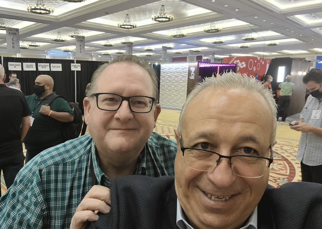 DLightSources's tweet photo. @CinemaCon was much needed and timely! Reuniting with industry friends: priceless! 🙏🏼
#CinemaCon2021 #LasVegas #tradeshow #Cinema #themovies #movietheaters #reunion #entrepreneur #innovation #Entertainment #thebigscreenisback #digitallightsources https://t.co/9BtpOW5Pdp