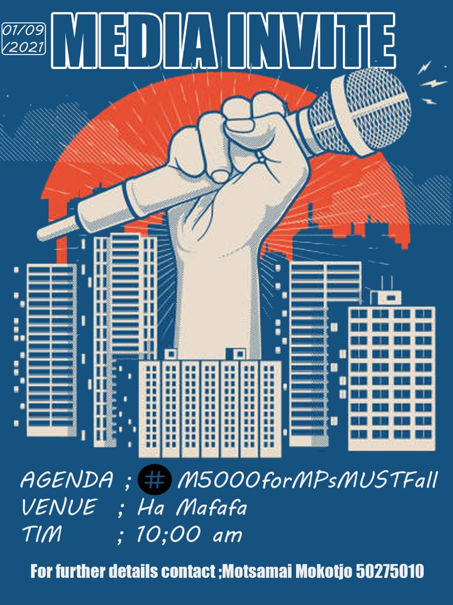 MMokotjo50's tweet photo. We are continuing with the campaign. Ndae Tona Kholo (@PrimeMinisterLS ) le Ndae (@HonMokhothu ) #m5000formpsmustfall https://t.co/nZGO5uK5Rr