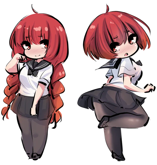 勇者部とホノルル
#今月描いた絵を晒そう 
#yuyuyu #アズールレーン 