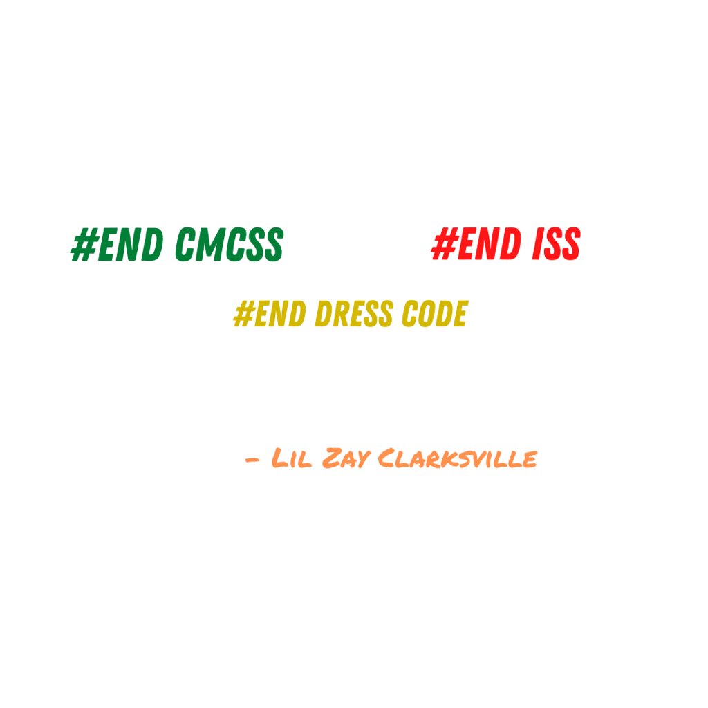 Lilzaycville's tweet photo. #ENDCMCSS #ENDISS #ENDDRESSCODE @cmcssinfo https://t.co/OPWySplIfZ