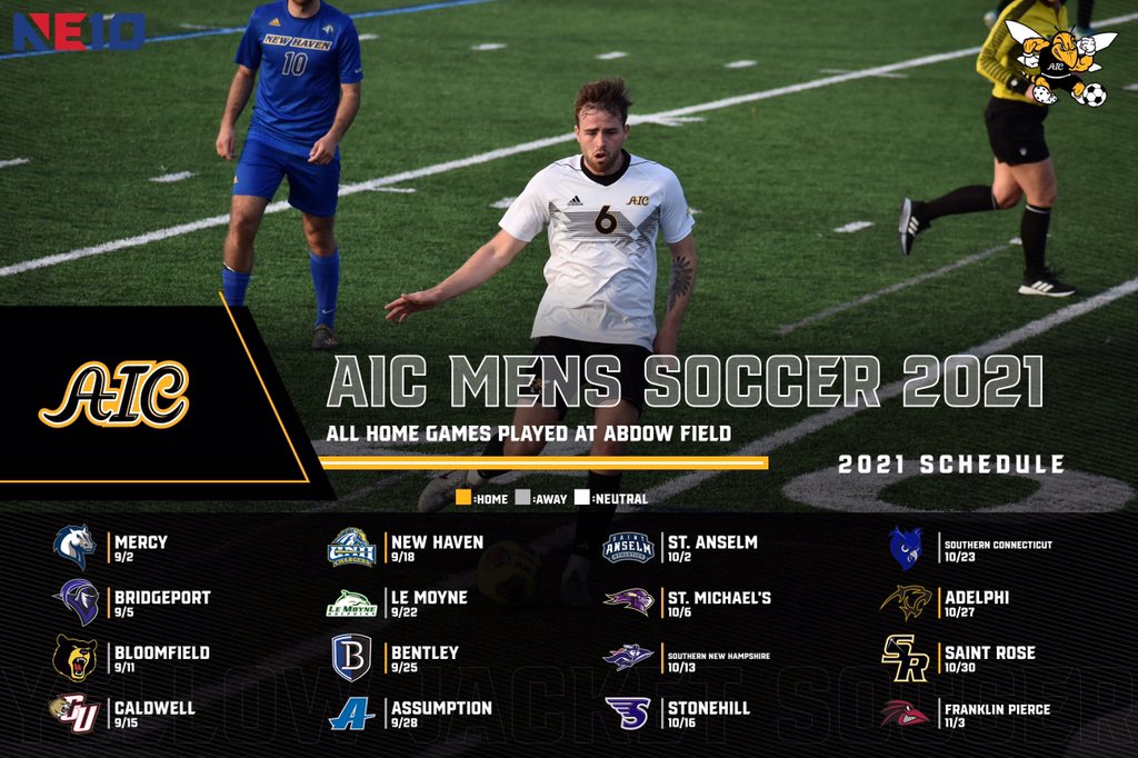 AICMSOCCER's tweet image. Never miss a game 💪Make sure you support your Yellow Jackets 🐝