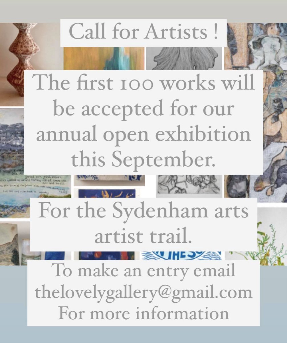 Still Time to make an Entry to our open Exhibition!!!