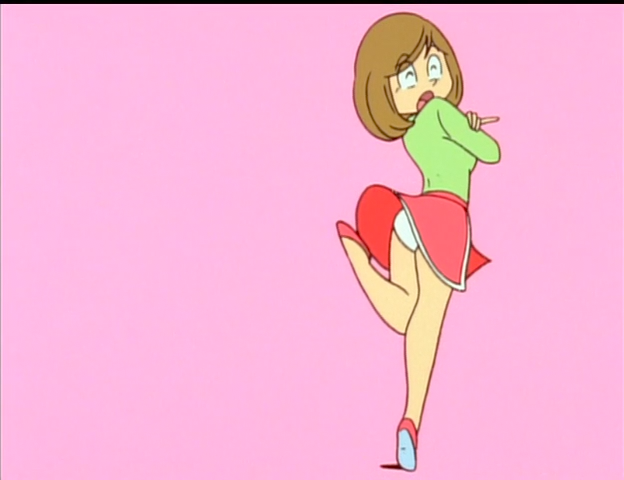 Screenshots of Mai Machiko from Miss Machiko. 