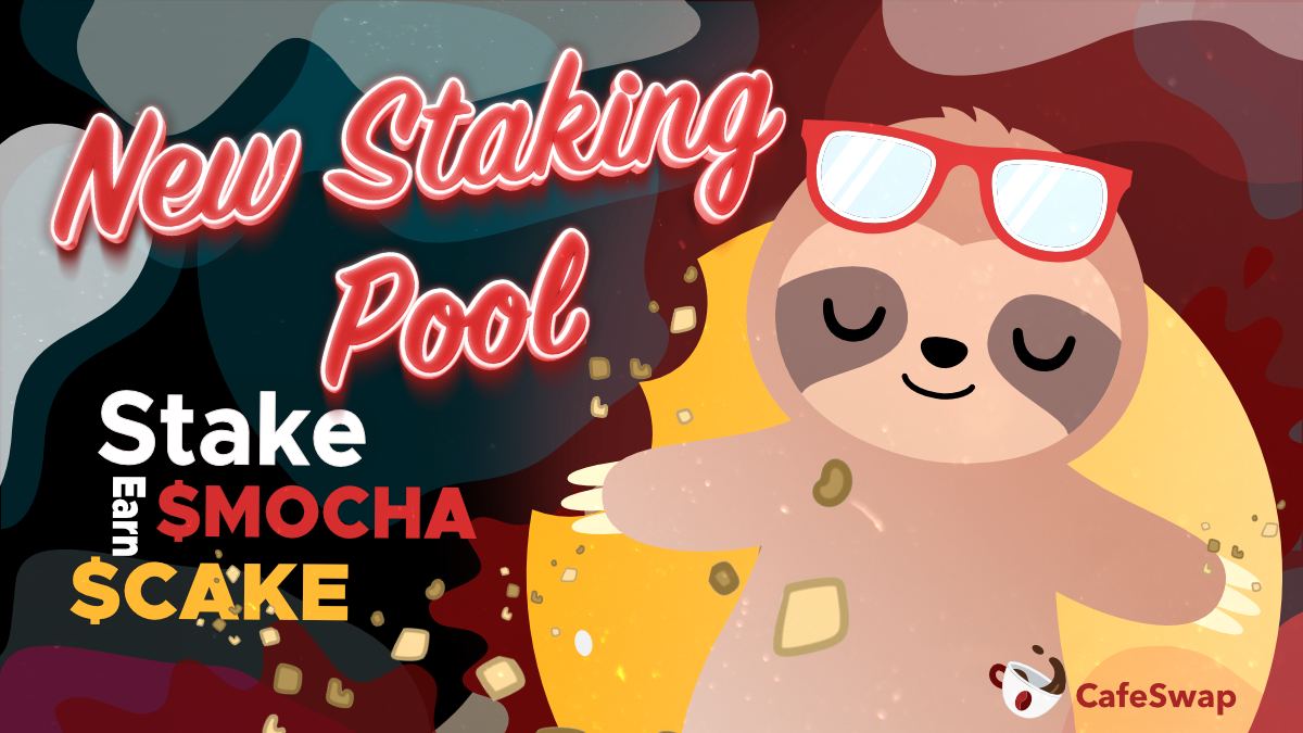 Are you guys excited for 2 new staking pools☕️🚀

Stake BREW/MOCHA earn $CAKE
Starts August 31st, 5 PM UTC 🔥🔥 

#CafeSwap #CafeDEX #BinanceSmartChain #MVBIII 
#PCS