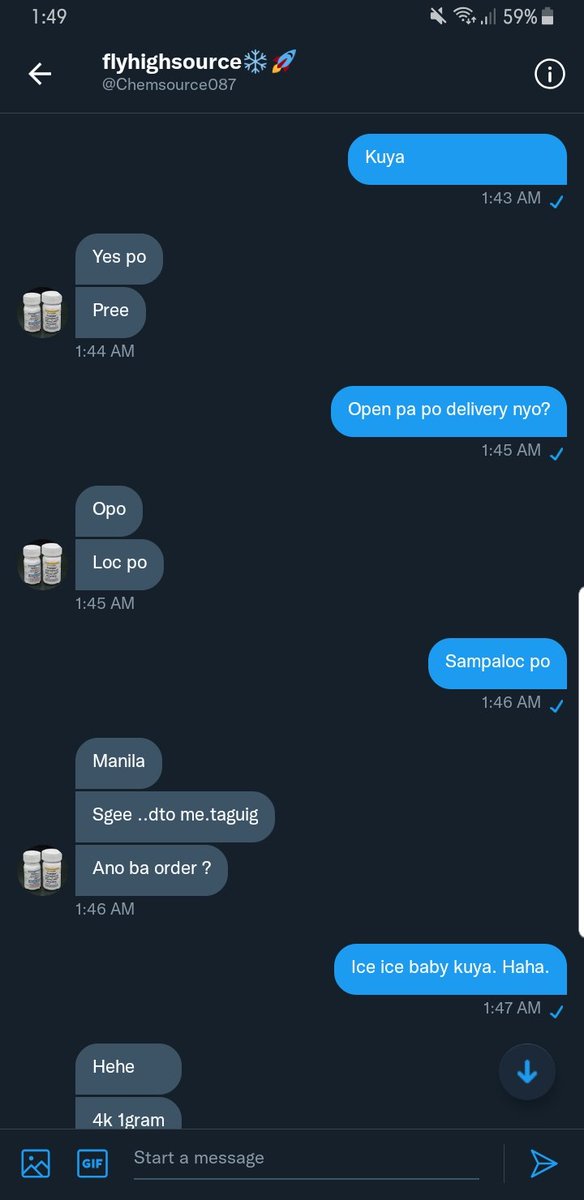 hottopfuck69's tweet photo. @Chemsource087 
For the 2nd time. Oh well, I easily trust PEOPLE, na kahit na scam na ako before eh I always give the benefit of the doubt. 

PERO SHUTA, SHABU LNG ANG BIBILHIN EH SHASHABU-IN MO PA? TAPOS IKAW ANG MAG SLAM SA PERA KO? 🤣 OH SYA, SANA GV KA TODAY. 🤣 https://t.co/MivMsIhYXv