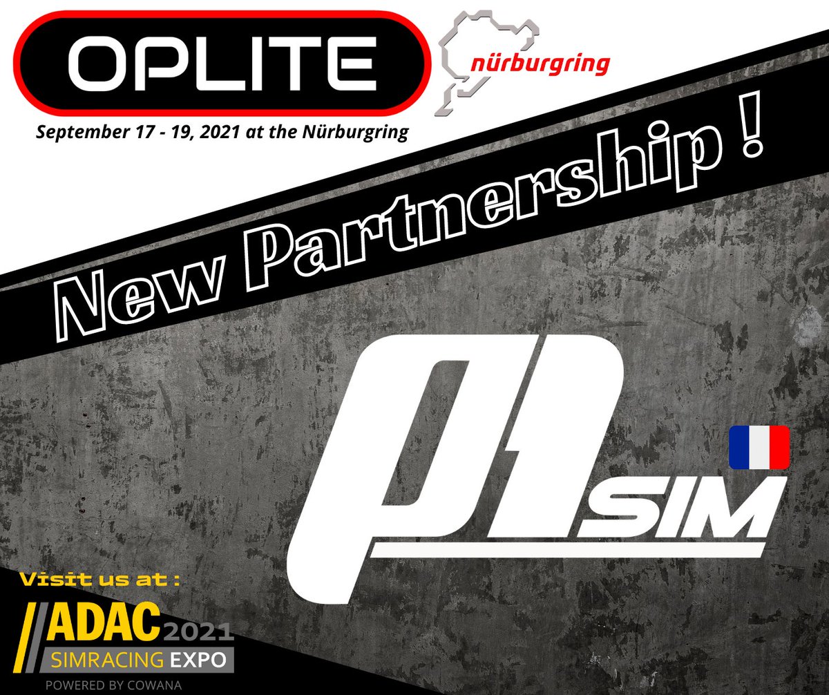 🔥 NEWS🔥 Parce que seul on va plus vite mais a plusieurs on va plus loin, nous sommes très heureux d'annoncer notre association à P1Sim, Start up Française spécialisée dans la création de roue de SimRacing de très haute qualité pour l’ADAC Simracing Expo 2021.👊 <a href="/SimRacingExpo/">SimRacing Expo</a>