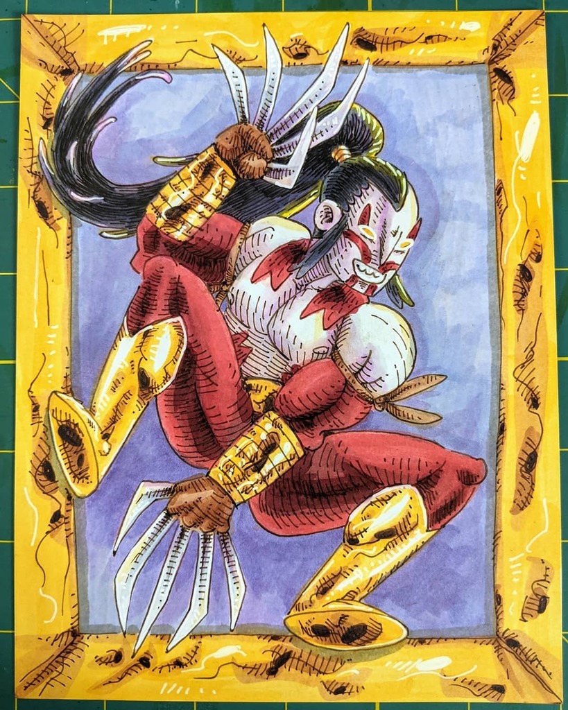 redjarojam's tweet image. Been on a 90s Image comic binge for a few months now so I had to draw some of the awesome characters! I had fun on these.

Last of the stack I had drawn up. I guess I need to get back to work on these!

RIPCLAW!

Apologies to @marc_silvestri

#imagecomic… instagr.am/p/CTNbLjGIYfb/