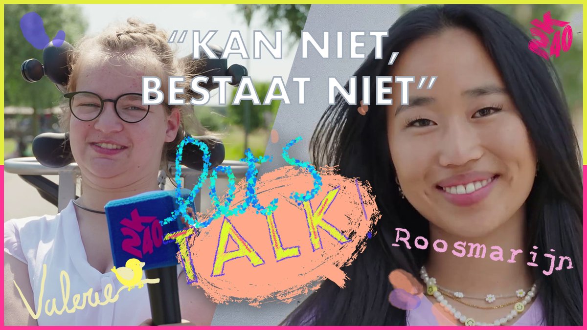 GezondeG's tweet photo. Aflevering 1 van Let's Talk staat nu online op IGTV en op het Youtube kanaal van #2K40. Deze serie is ontwikkeld samen met Cam on Wheels, de winnaar van de 2K40-pitch. Winnares Valerie gaat een dag op pad met actrice Roosmarijn. Benieuwd?👉 https://t.co/kE3MWaDAD6 https://t.co/ix3KLkPaHy