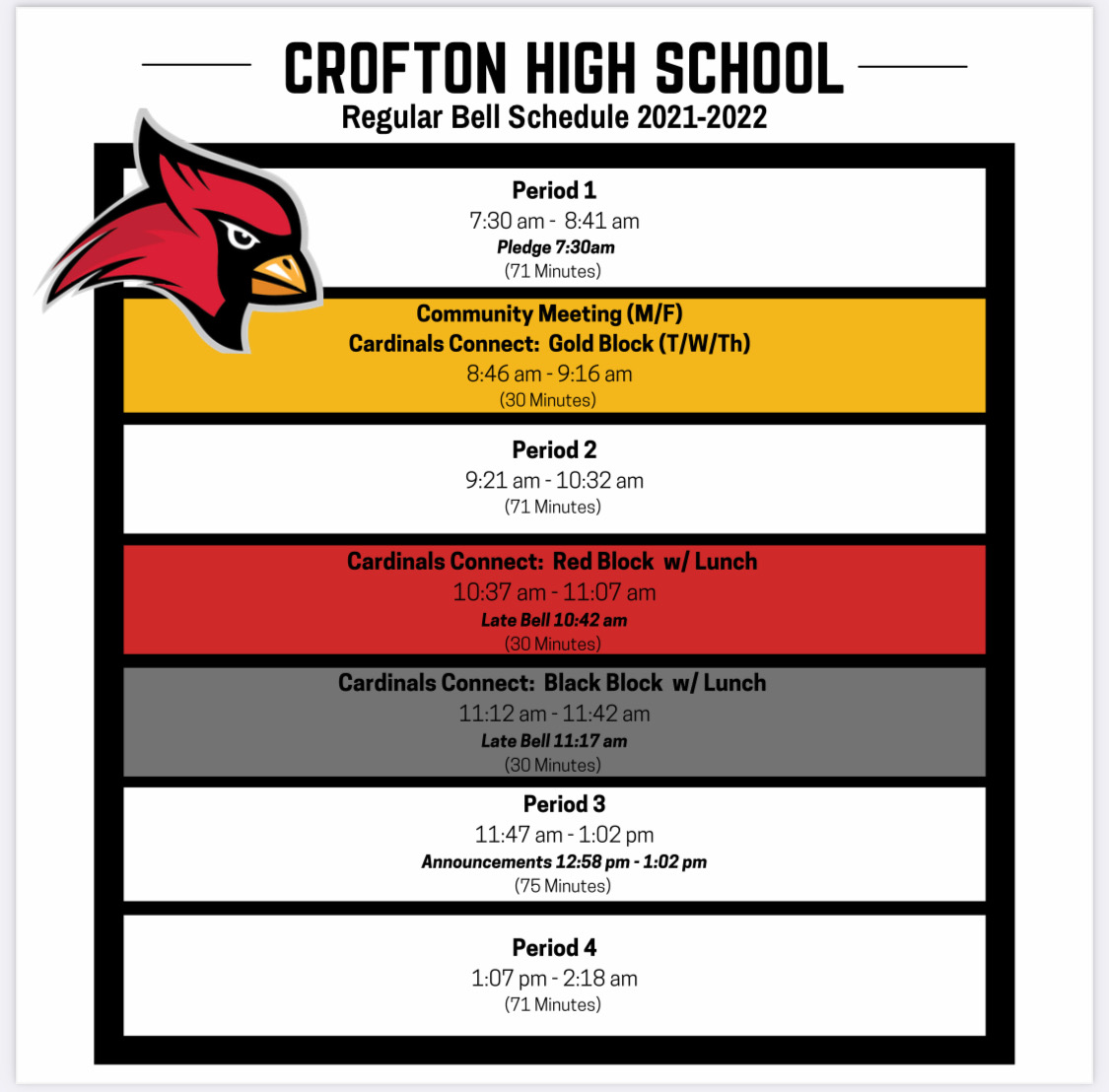 Crofton High SGA tweet media