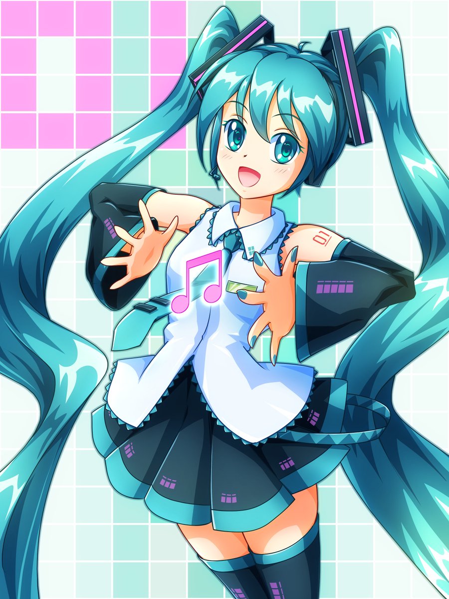 Mimimix 今日8月31日はミクさんの誕生日 ミクさんと全ての創作にありがとう 初音ミク生誕祭21 初音ミク