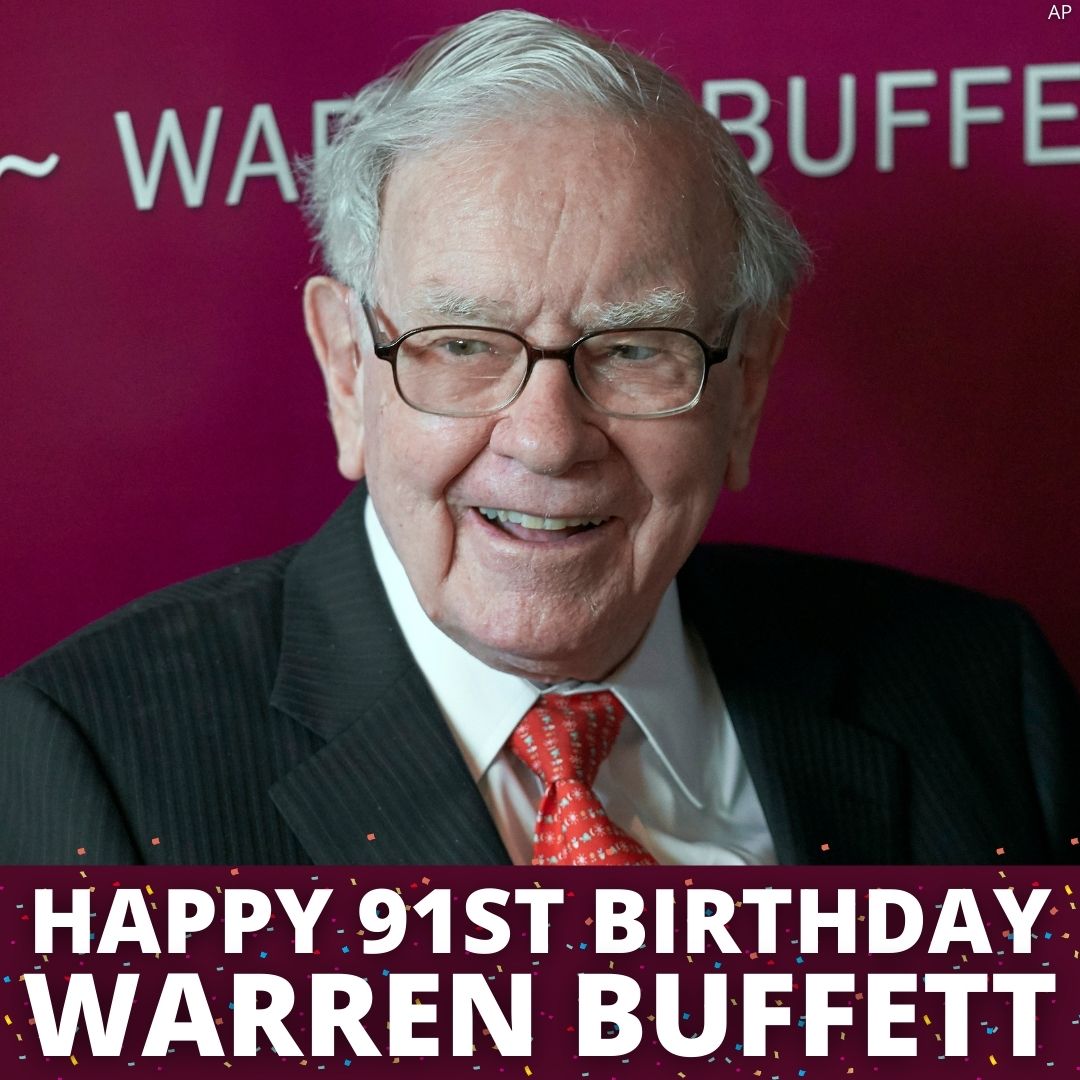 Happy Birthday Warren Buffett! 