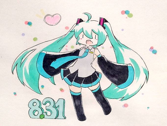 ミクさん今年もおめでとう、ありがとう🎉
#初音ミク誕生祭2021
#初音ミク生誕祭2021
#初音ミク 