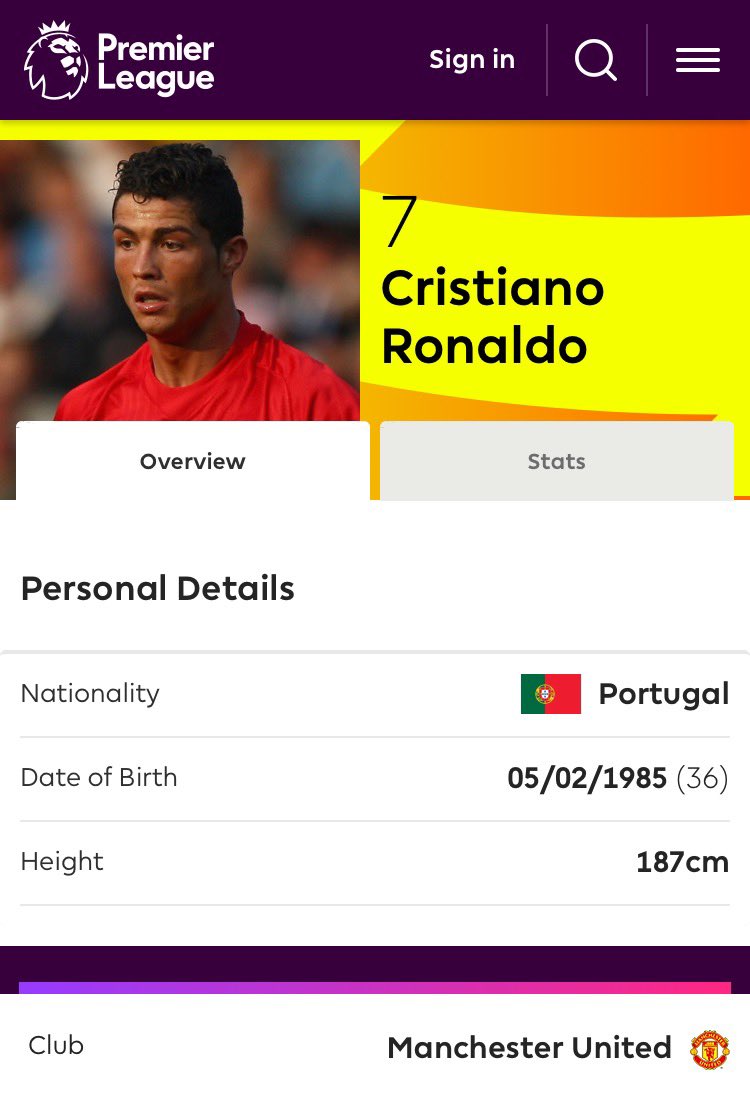 TeamCRonaldo's tweet photo. 🚨 As it seems from the Premier League application, Cristiano Ronaldo has been registered with the number 7. 🤔 https://t.co/rcLOSBEJJw