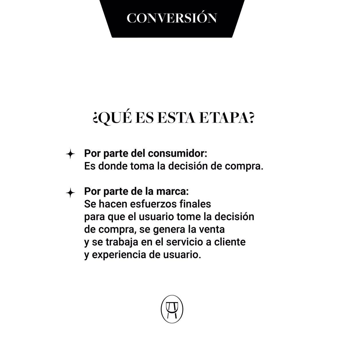 alexdeydr's tweet image. Campeones, aquí les traigo la 3° etapa del funnel básico de marketing, en este punto, el usuario ya ha tomado una decisión y te ha elegido a ti para satisfacer sus necesidades, es momento de demostrarle que no se ha equivocado. 

#FunneldeConversion #AlexDey #MktconAlex