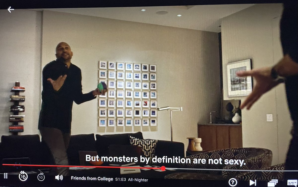 luisfern5's tweet photo. sundayR+R and @netflix,
LOVED seeing my #BLUEGRID, 2013 ART piece behind @KeeganMKey & #FredSavage
(and my architectural designs too)
on #friendsfromcollege
#nft #nftcollector #art #nftartist IRL https://t.co/QMPDrv2Bq3