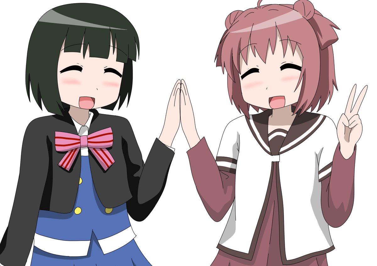 つかりん 畸形鴉製作所 つかりんillust きんモザ劇場版公開 ゆるゆり新刊発売 という夢のゴールデンウイークだったので 久々にシノとあかりを描きました きんモザもゆるゆりも永久に愛されてほしい