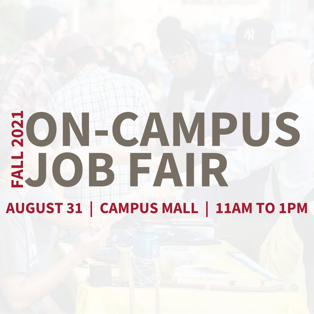 We will be attending the job fair tomorrow. If anyone has questions or is interested in a job position. We hope to see you there!