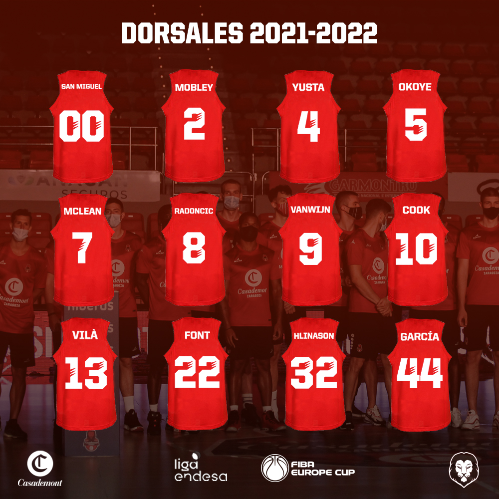 🔢 𝐃𝐨𝐫𝐬𝐚𝐥𝐞𝐬 𝟐𝟎𝟐𝟏-𝟐𝟎𝟐𝟐 🎽🔥

#LigaEndesa #FIBAEuropeCup | #NuncaMásSinVosotros🦁