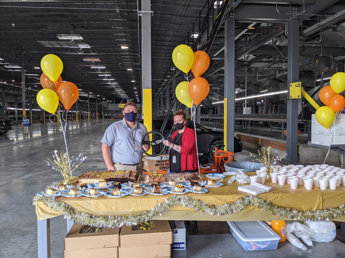 TravisHerbert5's tweet photo. Safety drove its way to founders day at the Utah Regional Hub.  #UPSSafetyDriven #UPSSafetyWheel https://t.co/THGjt2aZWh