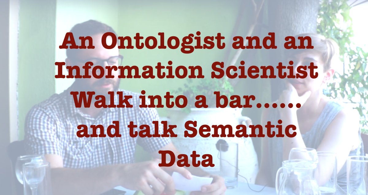 DARIAHeu's tweet image. Further adventures of the #Ontologist and #DataScientist in that bar! This time: they discuss #SemanticData youtu.be/L1EgxciEJsk @PARTHENOS_EU @kmschuster86 #TrainingTuesday