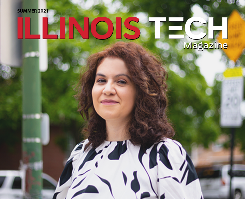 illinoistech's tweet photo. The latest issue of Illinois Tech Magazine is out. On the cover is Claudette Soto (ARCH '02, M.S. STE '05), whose construction management firm focuses on developing community-centric projects in areas that are often neglected.

Read now: https://t.co/sdtXm45HmA https://t.co/fr3yMK7x8y