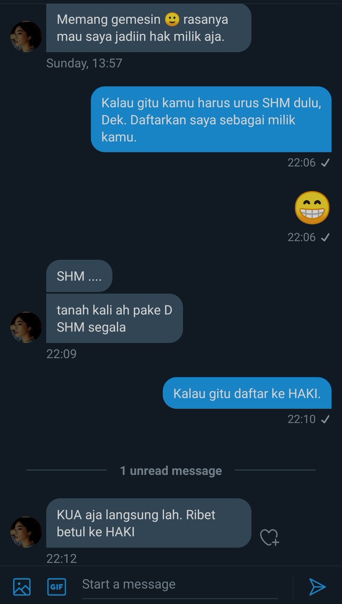 putrabarap's tweet photo. Saya lagi dilamar ya? https://t.co/QpbwucnLKH