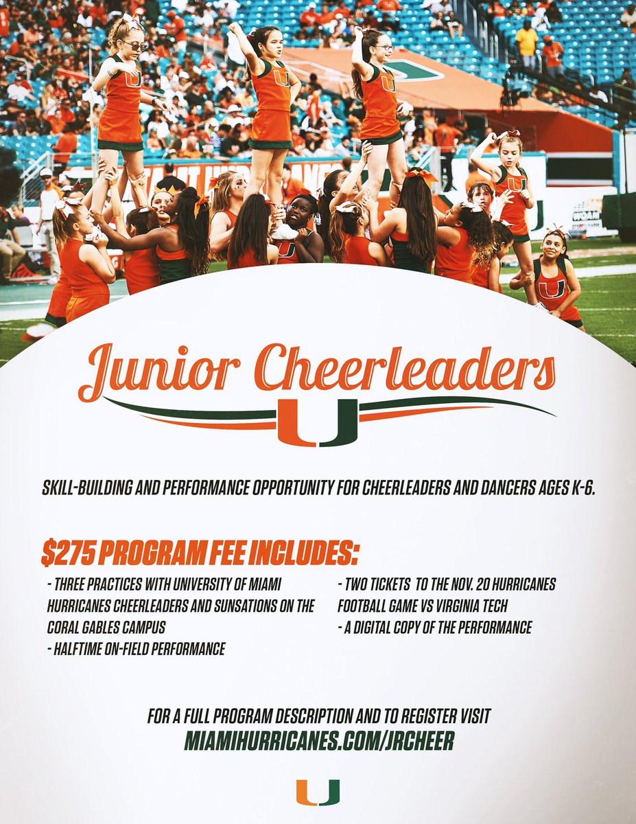 University of Miami Spirit Squads | Cheer & Dance tweet media