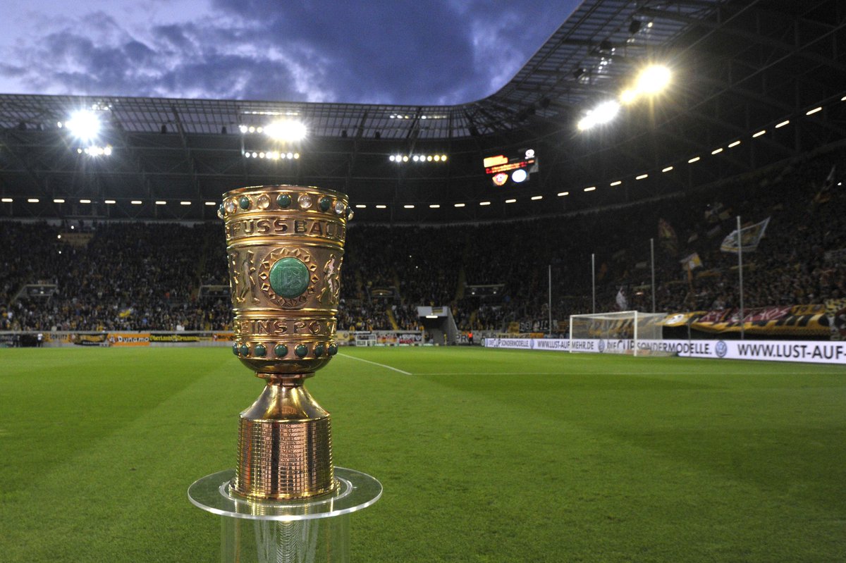 #DFBPokal 2. Turunda takımımız St. Pauli ile eşleşti. Maç Rudolf Harbig Stadyumu'nda oynanacak. 🖤💛