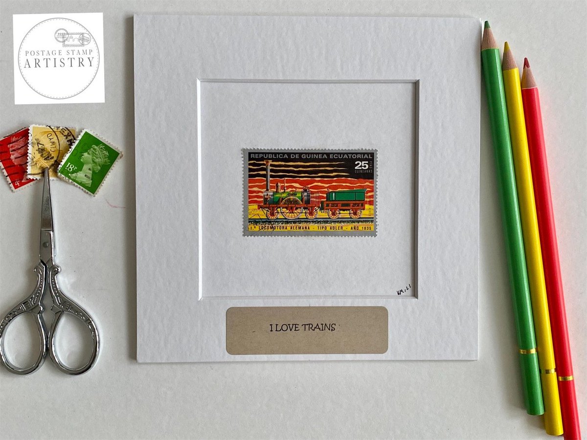 pstampartistry's tweet photo. Excited to share this item from my #etsy shop: Personalised/Trains/Railway/Vintage Postage Stamp/Postage Stamp Artistry - 6x6" Unframed Art https://t.co/XvDVv0915t
#train #trains #ilovetrains #railways #gift #birthday #postagestampart #postagestamps #art #traindecor #traingift https://t.co/f3UYhSrIQw