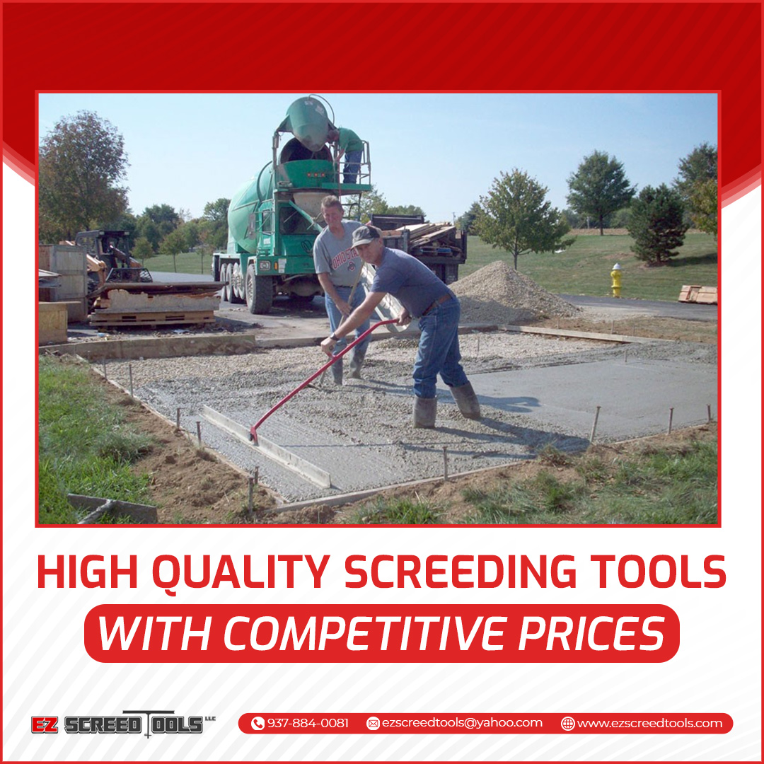 EZScreedTools's tweet photo. Shop our premium quality screeding tools at affordable prices.
Purchase now
https://t.co/gDLVC7yxLZ

#EZScreedTools #ScreedTools #ScreedingTools #ConcreteFloor #ConcreteScreeding #Tools #Steel #Aluminum #AluminumScreed https://t.co/WNWQm1B1F0