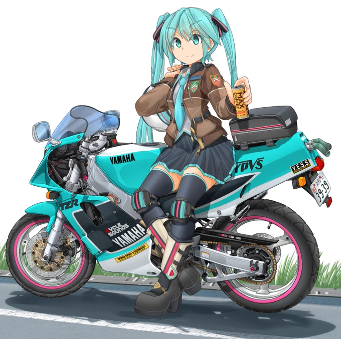 #初音ミク生誕祭2021
#初音ミク誕生祭2021
14周年おめでとうございます!
ミクさん×バイクなイラストをこれからもっと描いていきたい…! 
