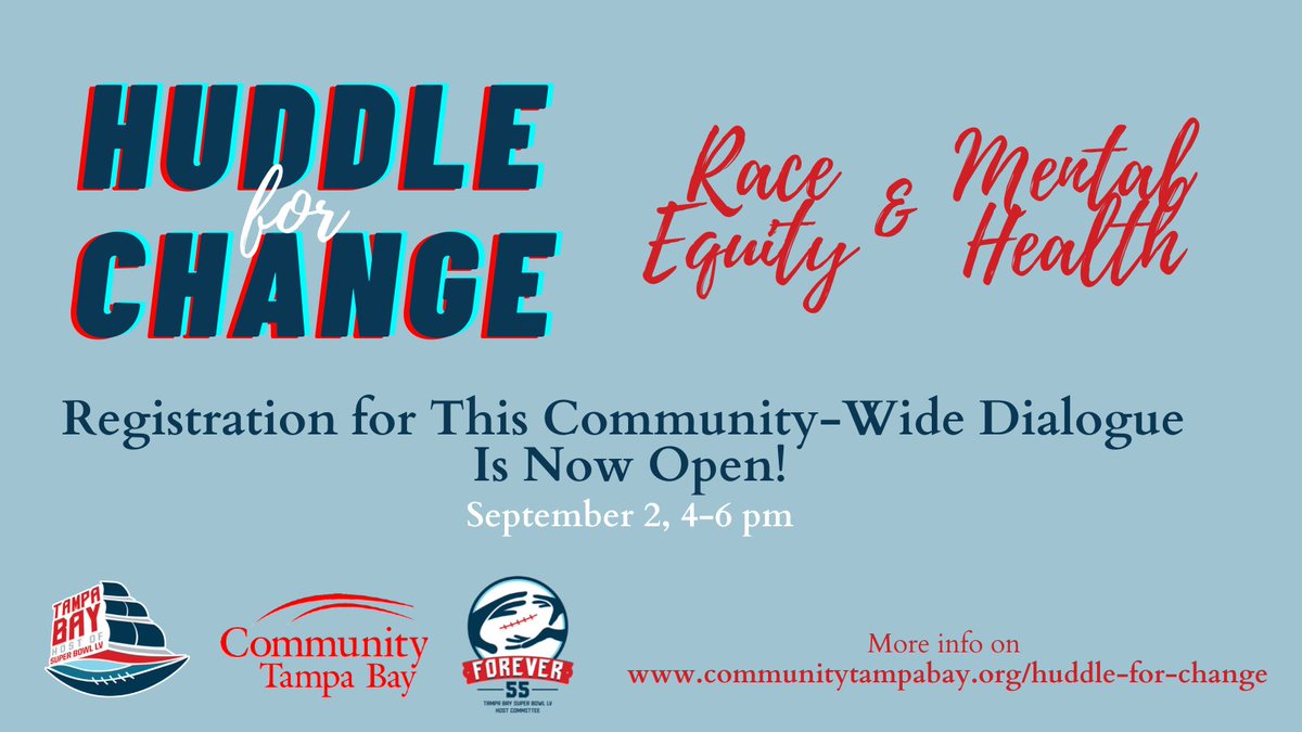 The 3rd part of Huddle for Change, Race Equity &amp; Mental Health is designed to intentionally engage individuals of all ages in cross-cultural interaction with those who don't look like them, live like them, or love like them. Register for this free event: rb.gy/ta80rs