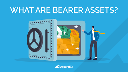 Ascendex_Bitmax's tweet photo. A bearer asset is a document that entitles the holder of the document to rights of ownership to the underlying property. Whoever physically holds the bearer document is assumed to be the owner of the property.

#AscendEx #Bitmax #Bitcoin #ETH  
Details👉 https://t.co/5WSwtU65nO https://t.co/PGsavLElcT
