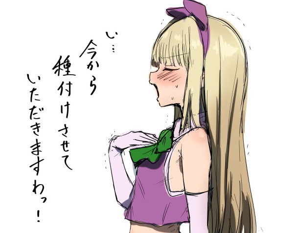 twitterにも投稿できないぐらい大ラフ状態の残骸が大量にあるんだけど、漁っていて気に入ったやつ3枚ぐらい見繕ってこんな感じに軽く整えてオマケとして載せてあるよ。
これは貧乳で種豚なふたなりお嬢様っぽいシチュのヤツのサンプル。 