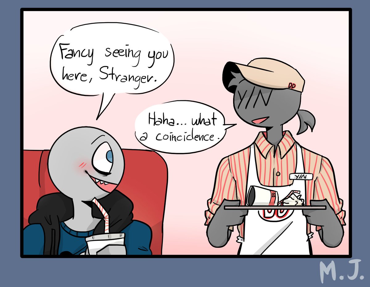 MJelikART's tweet photo. YB! short comic (1/2) -Coincidences- 

#YourBoyfriendGame #YourBoyfriendfanart #YourBoyfriendPeter https://t.co/LwIuU05egJ