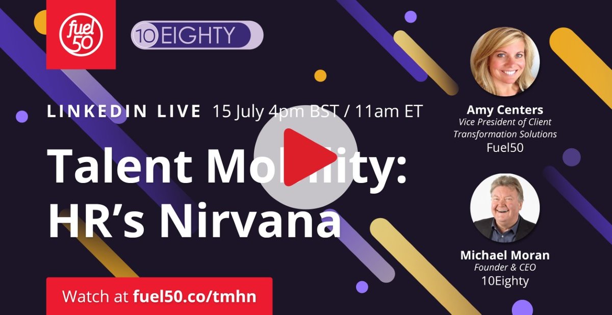 Social_Rhonda's tweet photo. How can organizations help their workers focus on #CareerDevlopment and fill their own vacancies? Check out #10Eighty Live’s recent webinar featuring Amy Centers and Michael Moran for amazing info! @Fuel50 @10Eighty https://t.co/ZbsEw4Tr4p https://t.co/mAGakmsbo5