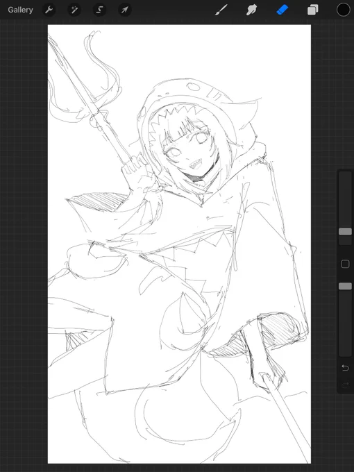 O look a shark 