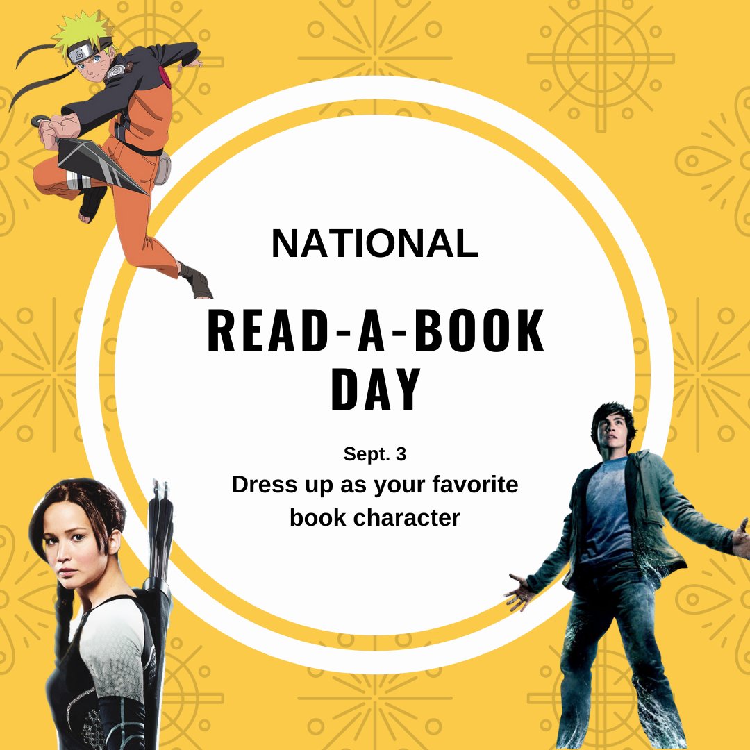 Two important things:
1. We officially have a library Insta!  Find us @ Viper_Library
2. This Friday we are celebrating National Read-a-Book Day by having a book character spirit day.  Tag our IG account and best dressed will receive a prize!