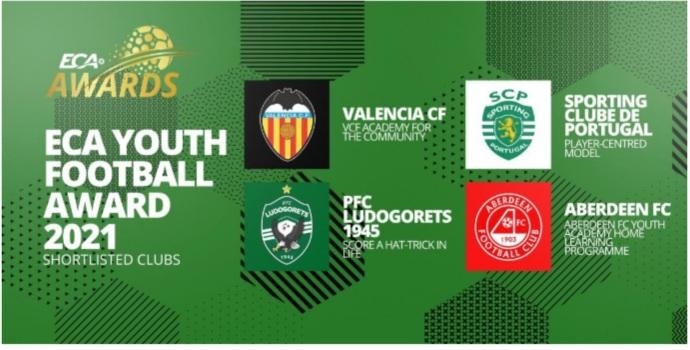 CariocaLeonino's tweet photo. O Sporting CP está entre os emblemas nomeados para os #EuropeanClubAssociation (ECA) Awards 2021 na categoria de Futebol de Formação. Os clubes vencedores serão anunciados durante a 26.ª Assembleia Geral que ocorrerá durante os dias 6 e 7 de Setembro, em Genebra, na Suíça. https://t.co/PilKGXc5Ma