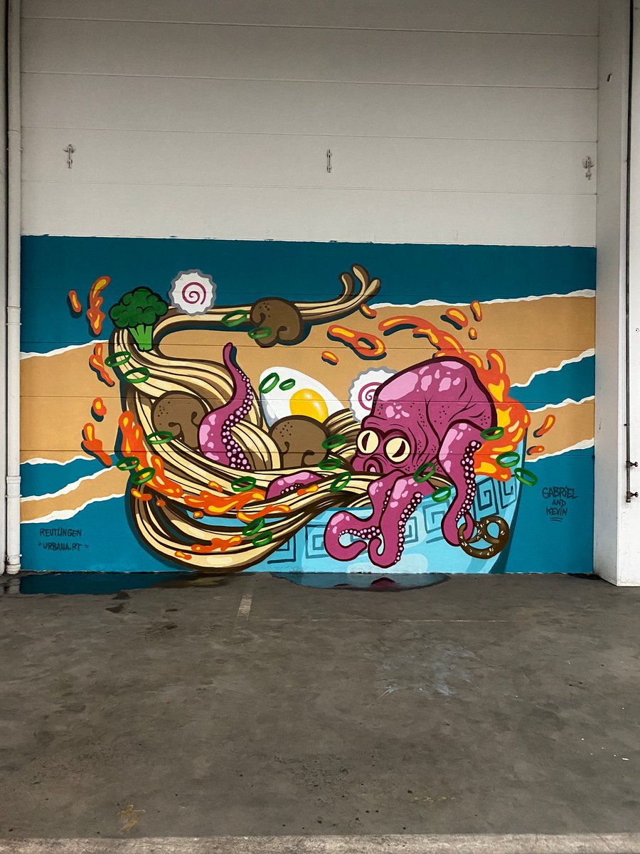 kskreutlingen's tweet photo. Wir sind begeistert, was beim #Graffiti- &amp; #Streetart-Meeting urbana.rt am #Innoport #Reutlingen entstanden ist! 

#kunst #sprayen #streetartist #art #graffitiart #urbanart #urban #artwork #streetstyle #wallart #painting #spraypaint #urbanwalls #sprayart https://t.co/5YsPG8yfKx