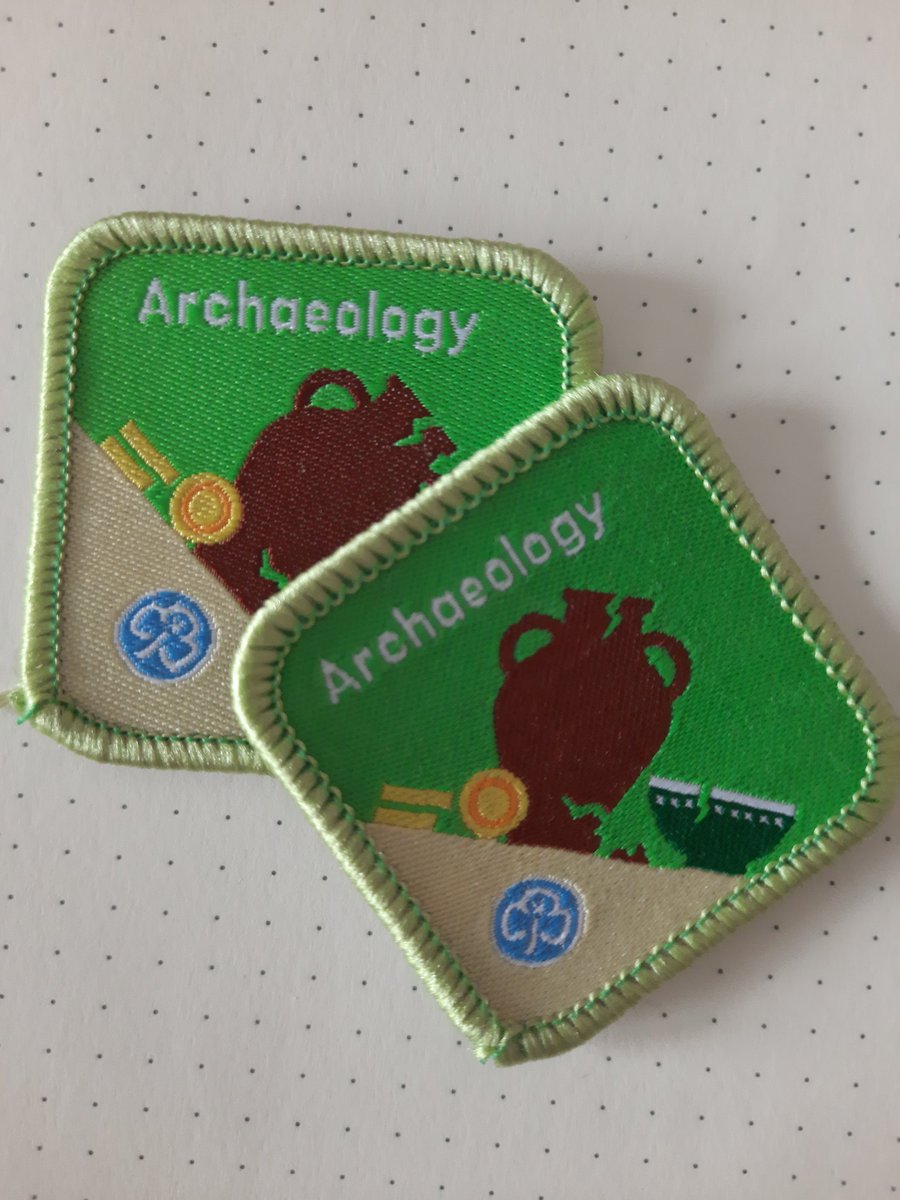 145Hallam's tweet photo. Well done to Belle and Tilly for completing their #Archeology badge last term!

@GirlguidingShef @GirlguidingNEE @Girlguiding https://t.co/SwWqIoeXZ4